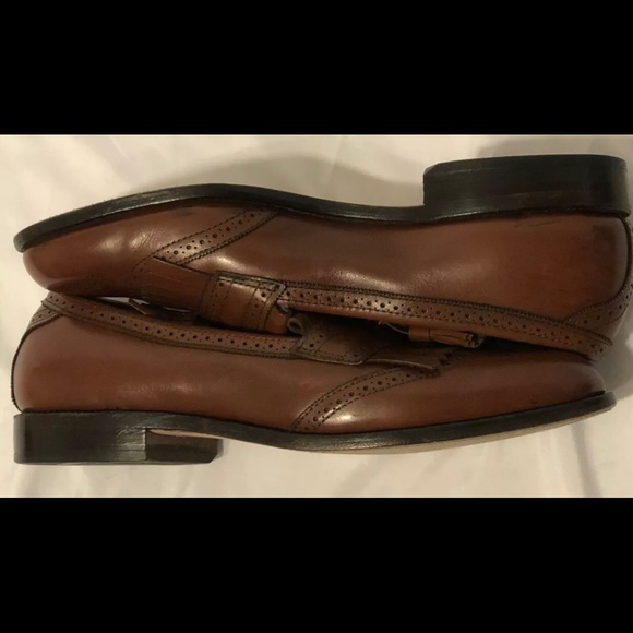 Allen Edmonds Men’s Kilted Tassel Brown 9.5A - Picture 6 of 8